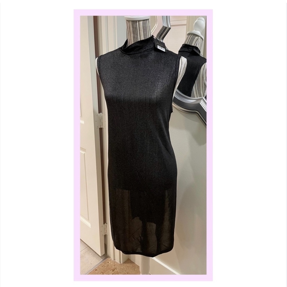 NWT Black AX Paris Armani Exchange Tunic Top